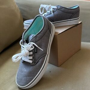 New w/o tags or box Grey Vans